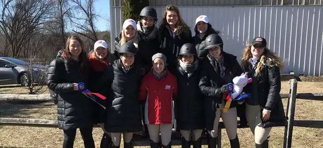 Equestrian Captures Fourth Straight Region 5 Team Championship With Tie at Trinity College Image