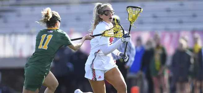 Women's Lacrosse Edged By Manhattan 9-7 Image