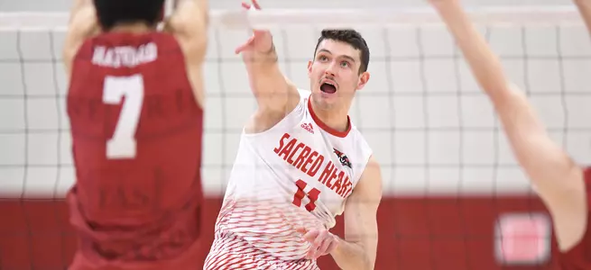 Men's Volleyball Push Past North Park 3-0 Image