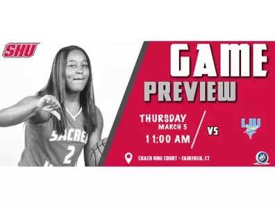 Women's Basketball Welcomes LIU For Thursday Kids Day Matinee Image