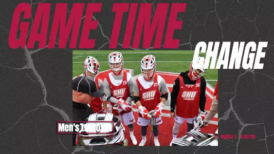 Men's Lacrosse Moves Saturday Game To 4:00 PM Image