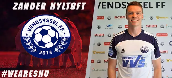 Former SHU Midfielder Zander Hyltoft Signs Professional Contract Image