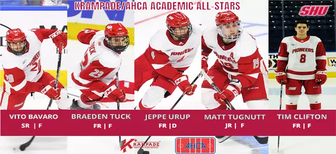 Five Men's Hockey Players Named AHCA All-Americans Image