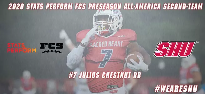 Chestnut Named to 2020 Stats Perform FCS Preseason All-America Second-Team Image