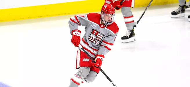 Steele Sends Men's Ice Hockey Into Overtime to Tie Army West Point 2-2 Fall in Shootout Image