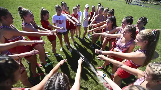 Women's Cross Country Huddle (2021)
