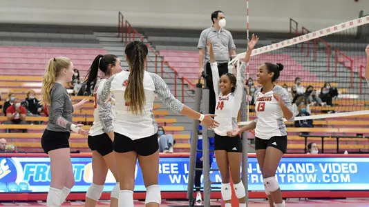 Women's Volleyball Celebration