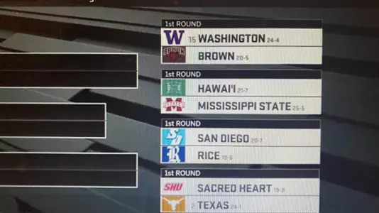NCAA Volleyball Screenshot