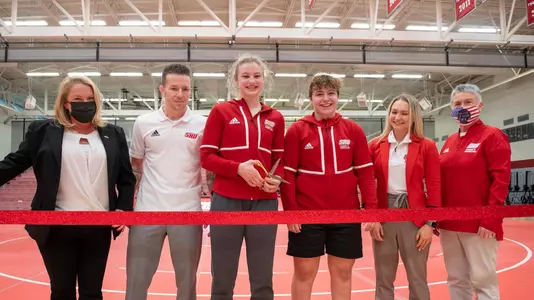 Women's Wrestling Ribbon Cutting