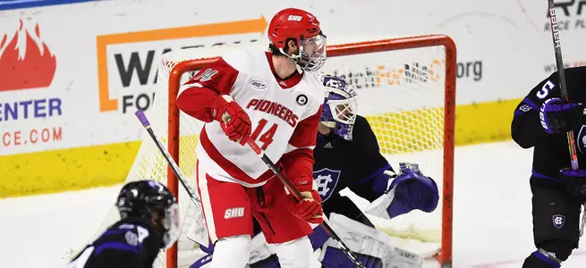 Boyagian Game-Winner Seals Two-Game Senior Day Sweep Of Holy Cross Image