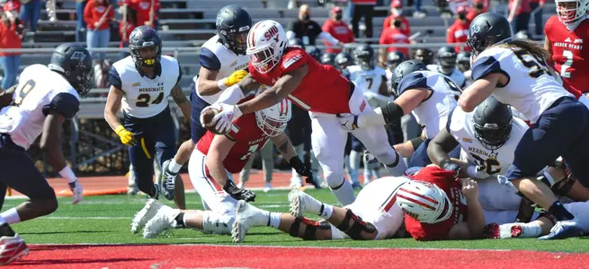 SHU Football Dominates Merrimack 26-9 Image
