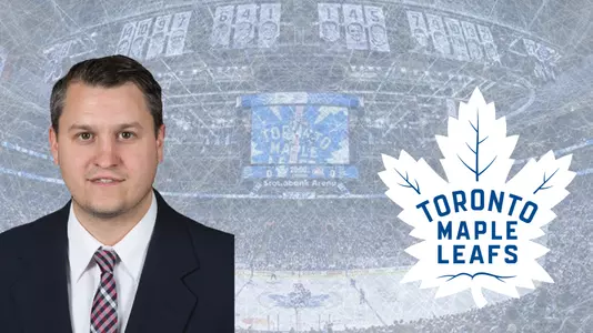 The Toronto Maple Leafs announced former Sacred Heart University men’s ice hockey assistant coach and ‘10 alumnus Ryan Hardy is joining the organization as Senior Director of Minor League Operations.