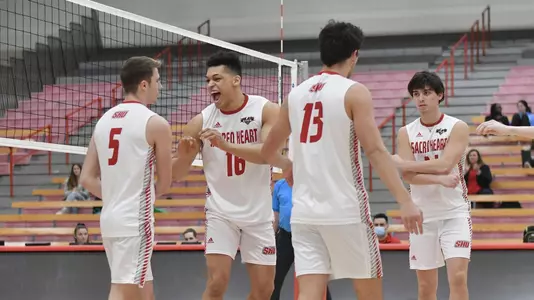 Me's Volleyball Celebration