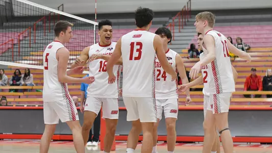 Men's Volleyball Celebration
