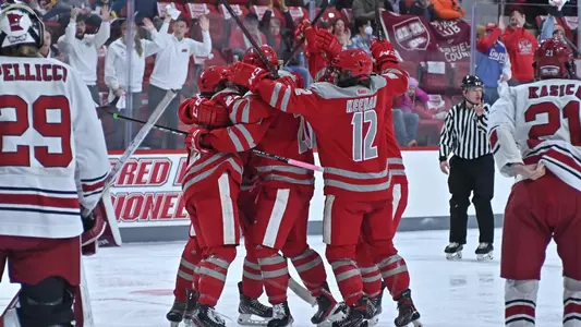 Celebration of 1st WIH goal at MFA