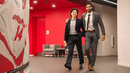 Chikara Hanzawa and Daniel Ebrahim