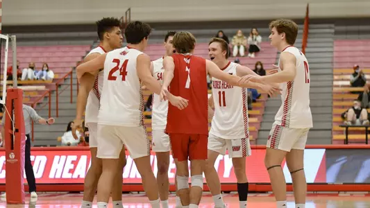 Men's Volleyball Celebration