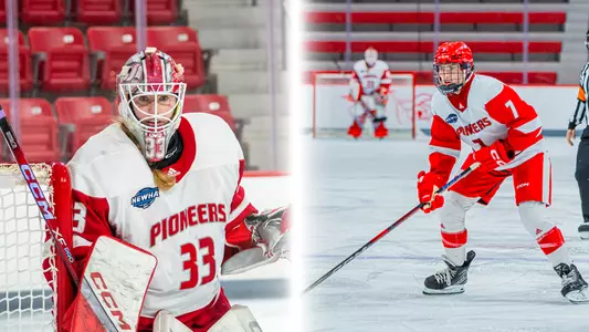 Lauren Larson and Savannah Popick