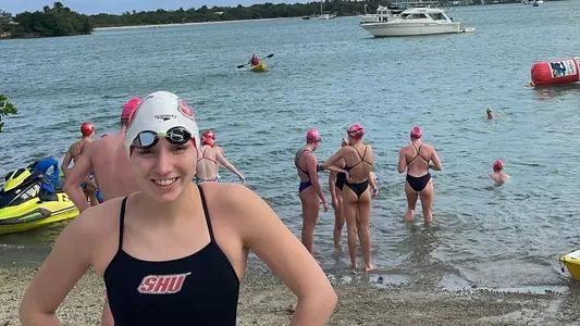 Velleco at CSCAA Open Water