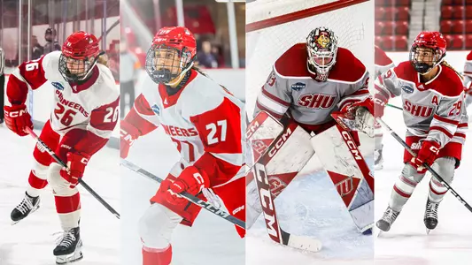 SHU Women's Hockey Captains
