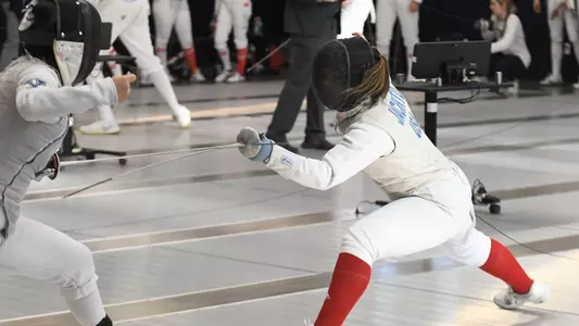 Women's fencer vs. Yale
