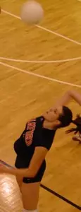 Volleyball Loses in Three to BSC Image