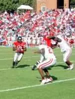Football Falls to Jacksonville State, 49-32 Image