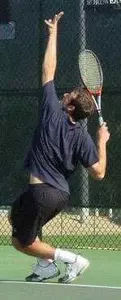 Men's Tennis Splits on Opening Day Image