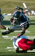 Evans Has Career Day, But Football Falls, 28-25, To Austin Peay Image