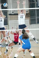 Volleyball Falls At Morehead State, 3-1 Image