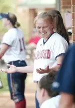 Barrs' Pitching, Clutch Hitting Leads Softball To 4-1 Victory Over TTU Image