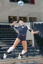 Volleyball Clinches Share Of North Division Title On Senior Day Image