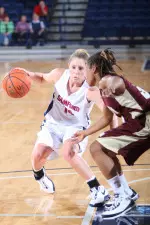 Strong Second Half Lifts Women's Hoops To 61-41 Win Over College of Charleston Image