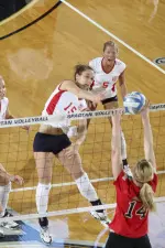 Samford Volleyball Claims First Conference Win Over UNC Greensboro Image