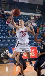 Women's Hoops Wins At Wofford, 65-43 Image