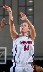London's Career-High Leads Women's Hoops To 70-47 Win Over Charleston Image