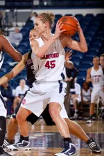 Hill's Career High Leads WBB To 53-42 Win At Western Carolina Image