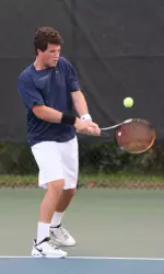 Men's Tennis Comes Up Short Against UNC Greensboro, 5-2 Image