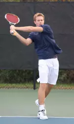 Men's Tennis Wins Battle Of The Bulldogs; Defeats The Citadel, 6-1 Image
