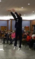 Samford Holds Inaugural Monday Madness In Cafeteria Image