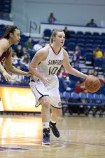 Women's Hoops Cruises To 83-40 Win Over UNCG Image