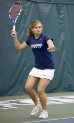 Women's Tennis Sweeps Jacksonville State, 7-0 Image