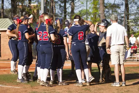 Softball Team Huddle