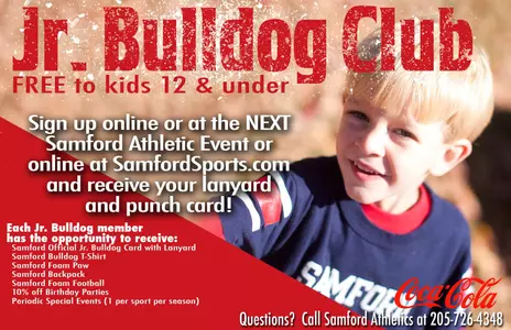 Junior Bulldog Club flyer