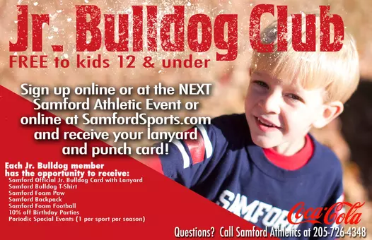 Junior Bulldog Club flyer
