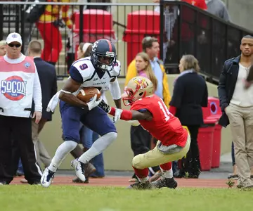 Emmanuel Obajimi at VMI, 2015