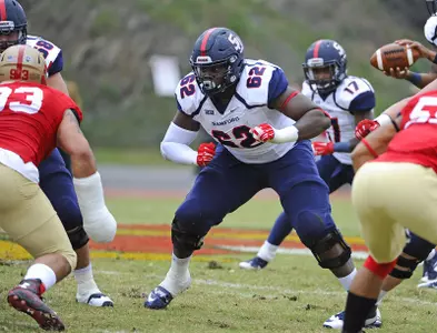 Armando Bonheur at VMI, 2015