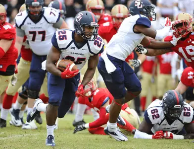 Denzel Williams at VMI, 2015