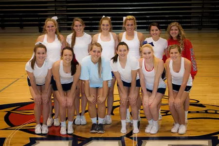 The 2015-16 Cheerleaders following tryouts