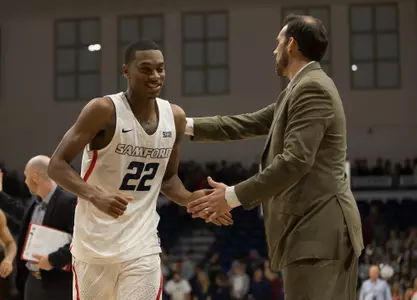 Demetrius Denzel-Dyson high five